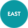 east